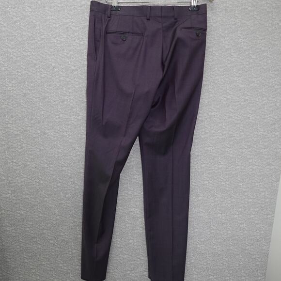 Ted Baker No Ordinary Joe London Purple Suit Jacket 40S & 34S Pants Set - Picture 9 of 16
